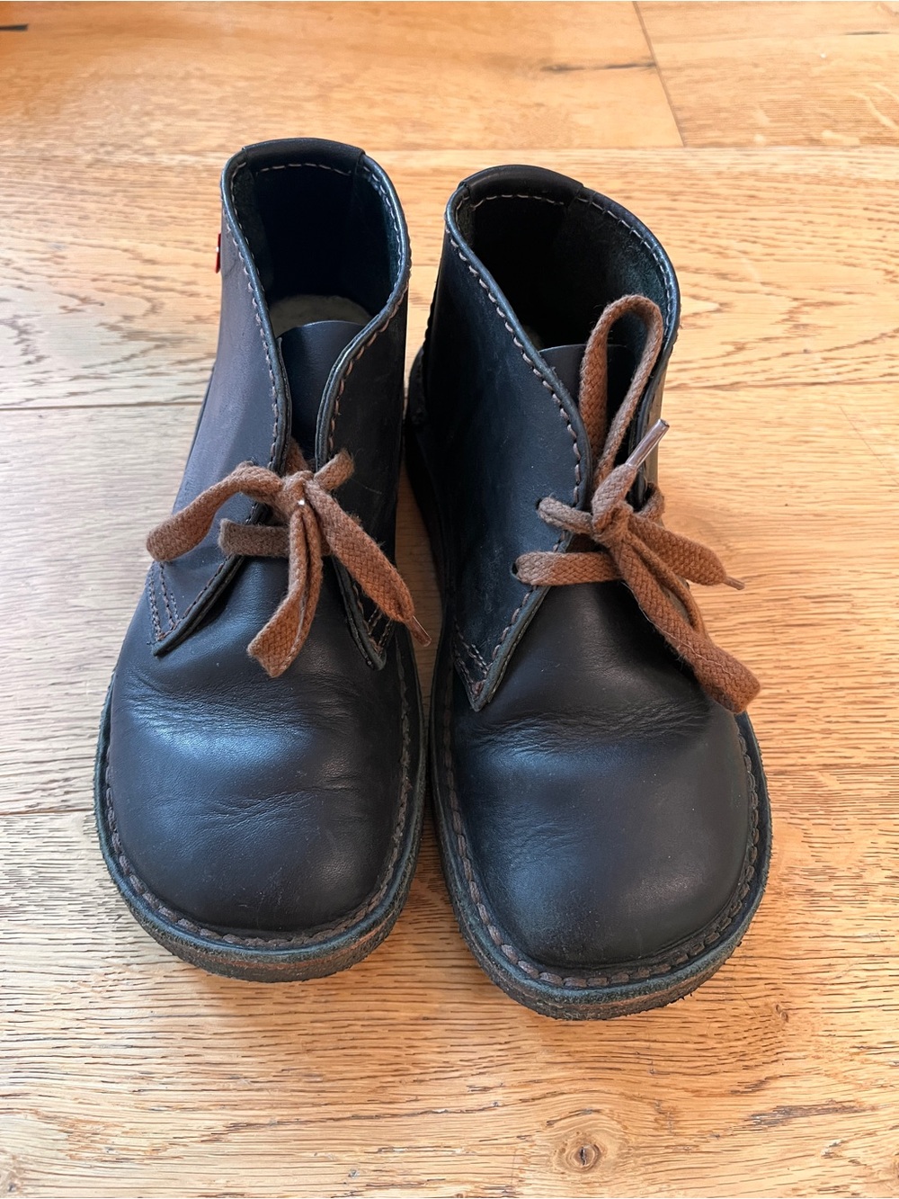Duckfeet Black Leather Lace Up Ankle Boots Size 40 Danish Shoes